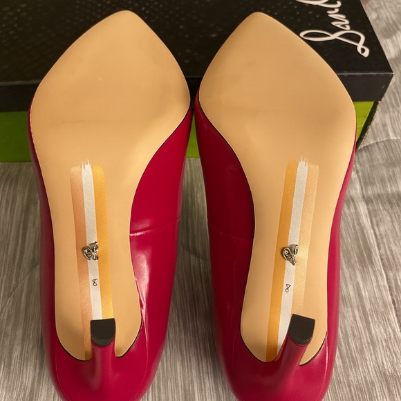 Sam Edelman Hazel Pumps – Dark Cherry Patent Leather, Size 8M – NIB - Picture 8 of 8